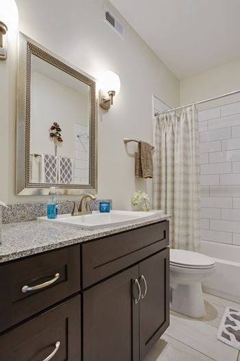 Granite bathroom vanities